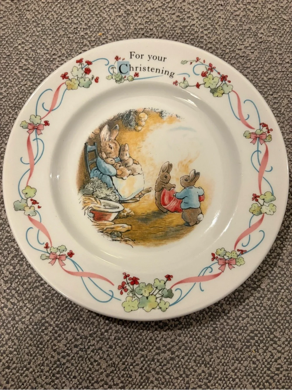 Wedgwood Beatrix Potter Peter Rabbit Plate